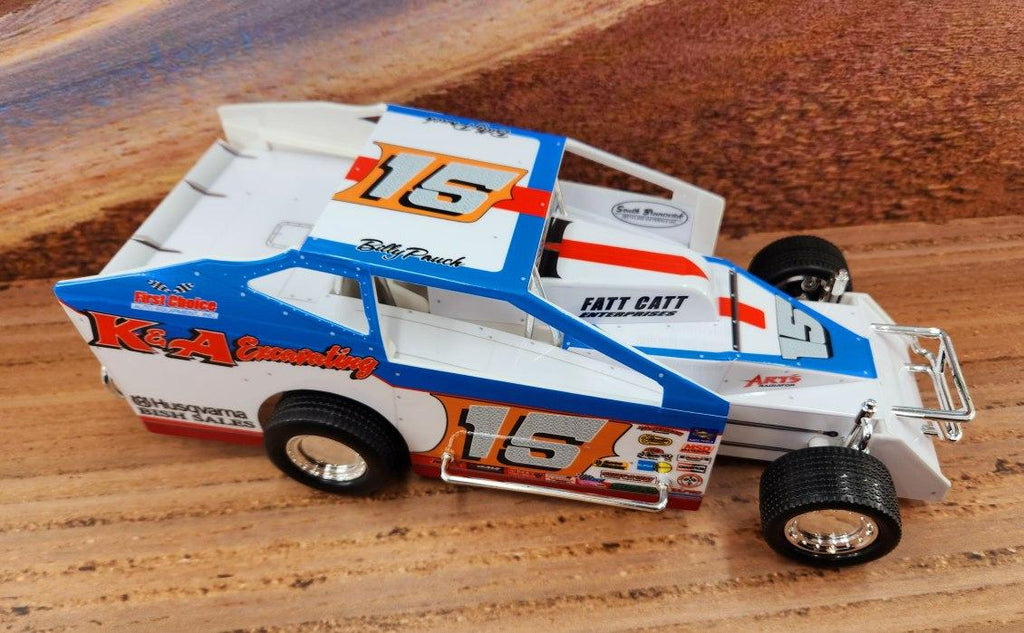 Billy Pauch 2015 Throwback Model Car