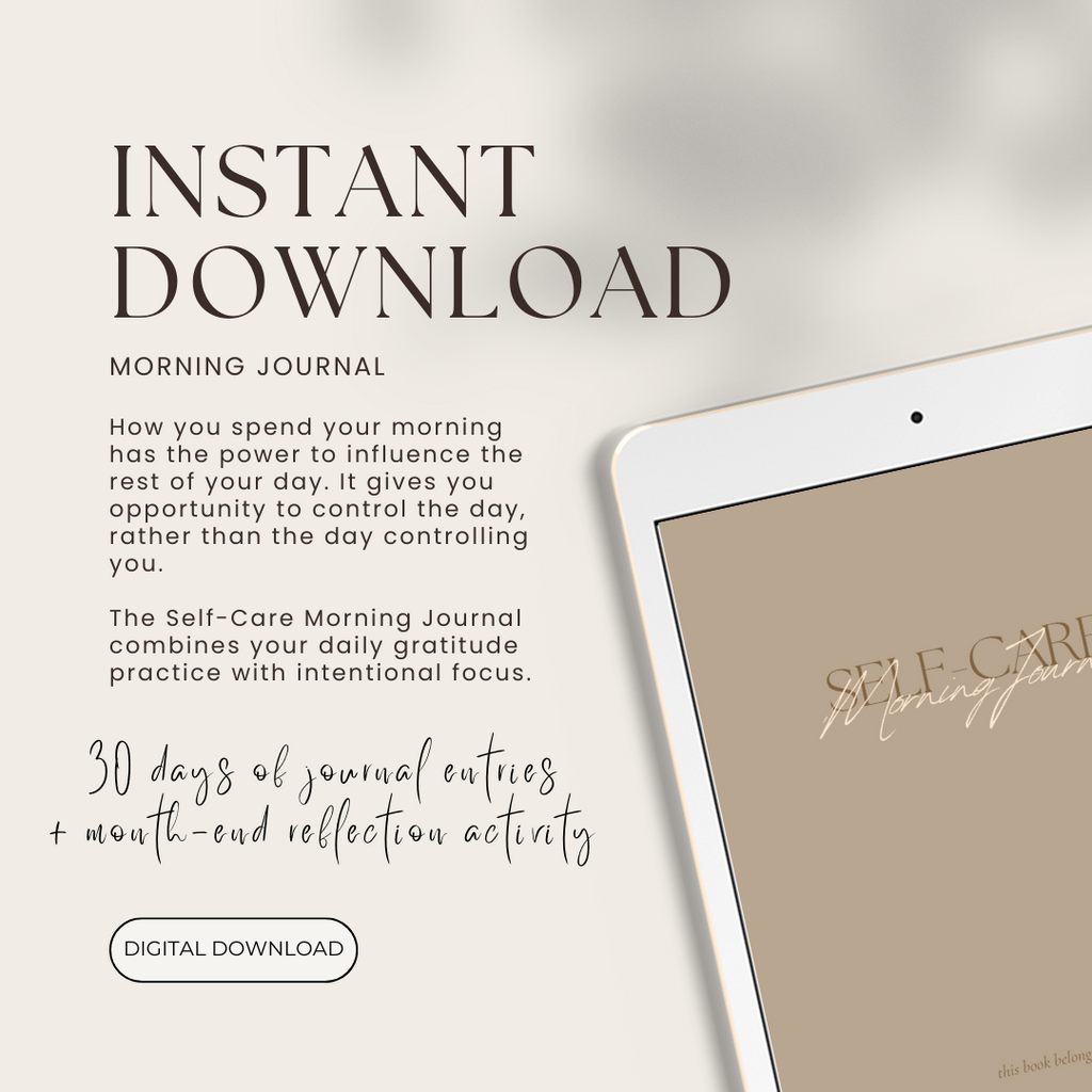 Morning Journal Digital Download