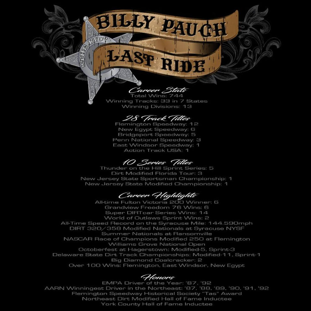 Billy Pauch Last Ride